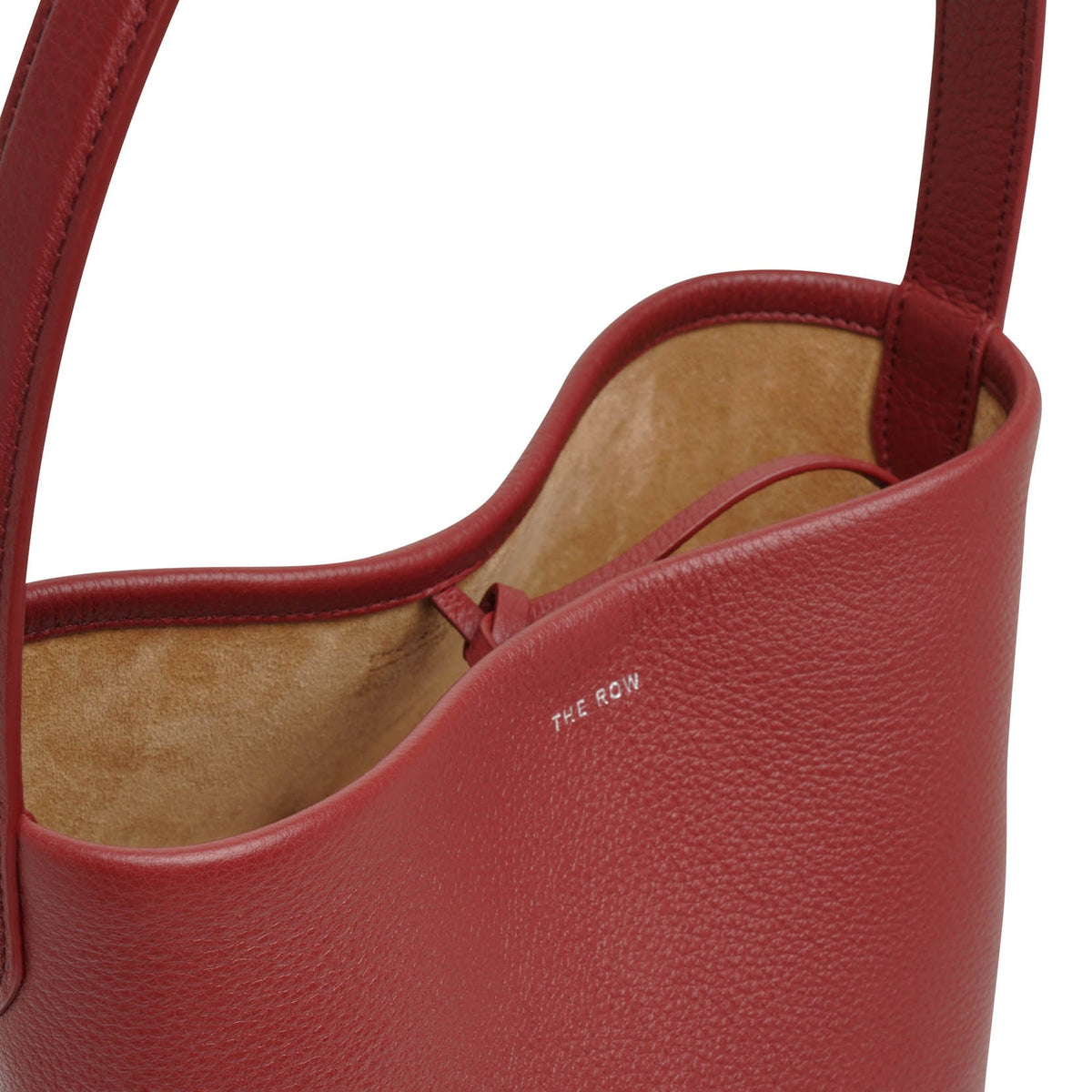 THE ROW Park Small North-South Tote Bag in Suede